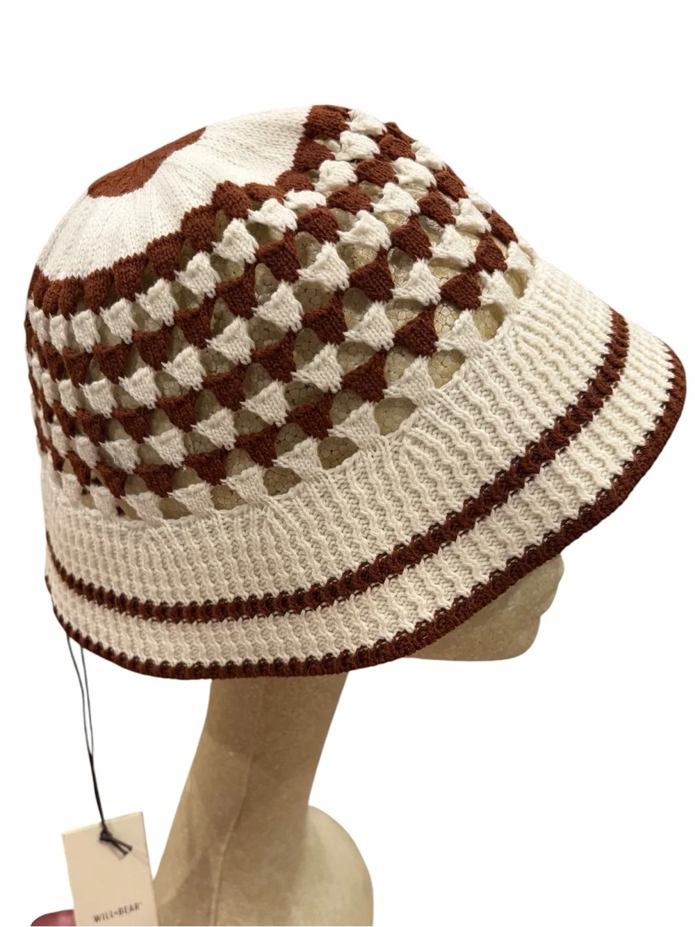NWT Will + Bear Chelsea Wool Crochet Hat size Small